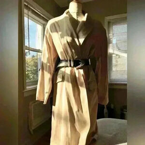 SALE | Elegant Zara Lightweight Cover Coat | Neutral Beige Cream | XS | NWOT